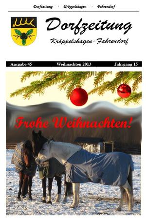 Dorfzeitung Winter 2013 1.Seite