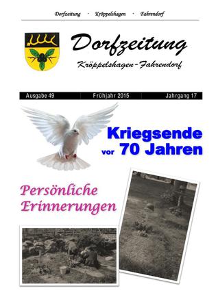Dorfzeitung 2015 Fr&uuml;hjahr