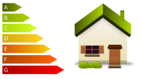 Bild vergr&ouml;&szlig;ern: Haus + Energiebalken