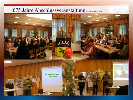 675 Jahre Abschlussveranstaltung