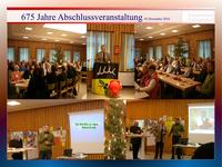 675 Jahre Abschlussveranstaltung