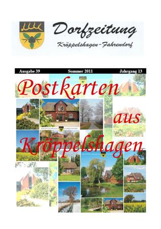 Dorfzeitung 2011 Sommer Titel