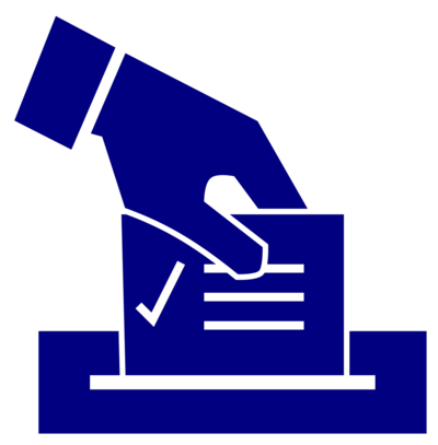Bild vergrößern: Wahlen Stimmzettel Urne