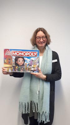 Bild vergrößern: Equal Pay Day Gewinnspiel Ms. Monopoly