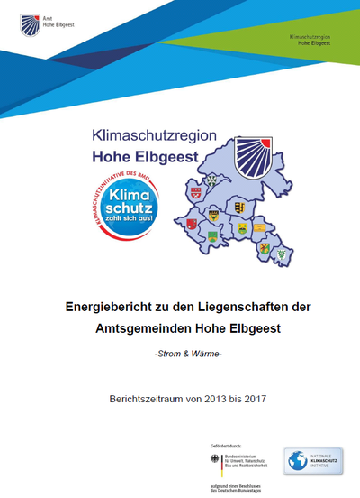 Bild vergrößern: Energiebericht zu den Liegenschaften der Amtsgemeinden Hohe Elbgeest