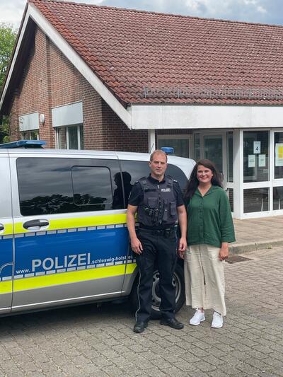 Bild vergr&ouml;&szlig;ern: Polizist in Dassendorf: Heiner Heermann