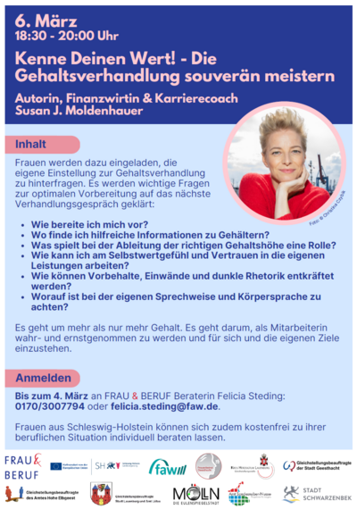 Bild vergr&ouml;&szlig;ern: Kenne Deinen Wert! - Die Gehaltsverhandlung souver&auml;n meistern