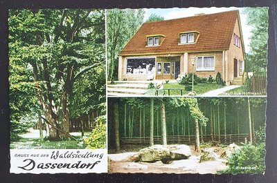 Bild vergr&ouml;&szlig;ern: Postkarte aus Dassendorf