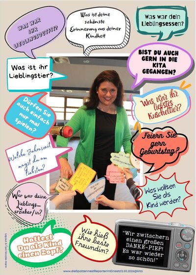 Kita Besuch B&uuml;rgermeisterin Martina Falkenberg