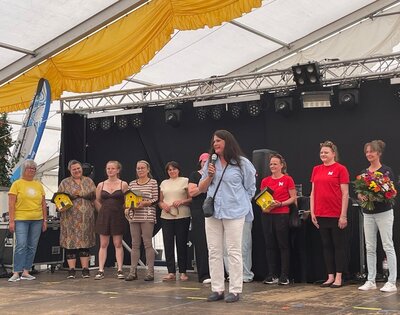 Tanzauff&uuml;hrung KiTa Spatzennest