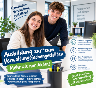 Bild vergr&ouml;&szlig;ern: Bild Ausschreibung Ausbildung